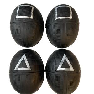 Squid Trendy Games Circle Guardsman Mask Halloween Costume Accessory Party Lot 4